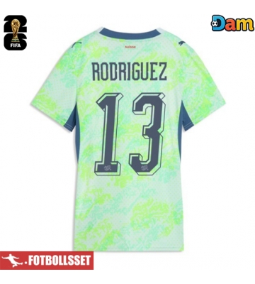 Schweiz Ricardo Rodriguez #13 Bortatröja Dam VM 2026 Kortärmad